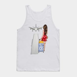 Traveling Girl Tank Top